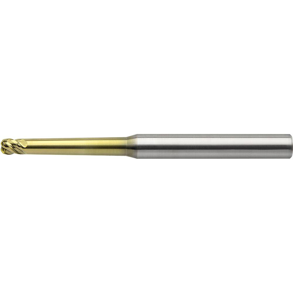 Picture of Union Tool Taper Neck Radius End Mill HTNRS4030-083518 0.1181 3.00mm Dia0.1181 3.00mm LOC
